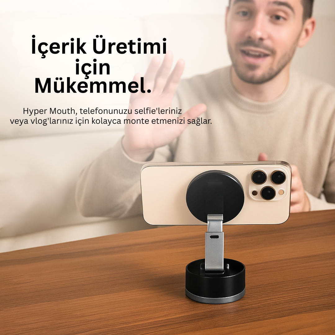 Magnus Vakumlu Telefon Tutucu